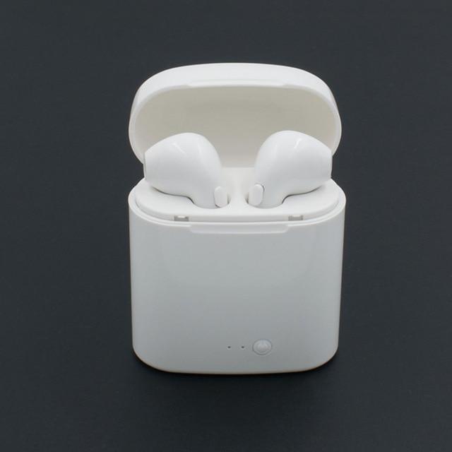 BowLift | Wireless Headset Bluetooth Earpieces Twin Earphone With Charging Box For All Phones