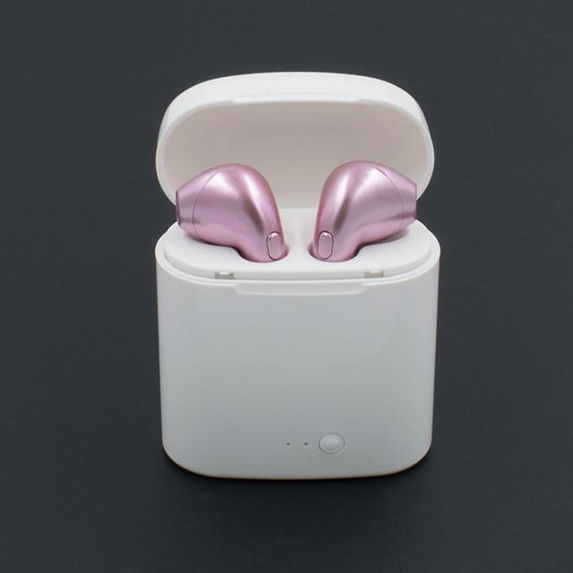 BowLift | Wireless Headset Bluetooth Earpieces Twin Earphone With Charging Box For All Phones