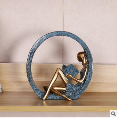 Creative European Miniature Modern Girl Figurines | Bowlift