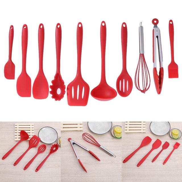 Silicone Kitchen Utensils Set | Bowlift