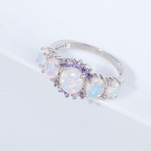 Lux -  Fire Opal Garnet Ring | Bowlift