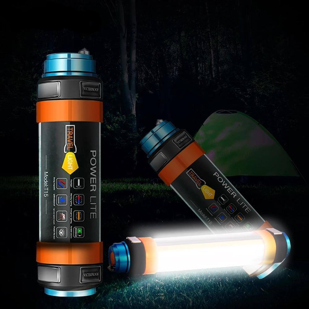 LED Camping Tent Waterproof Rechargeable Light | Bowlift