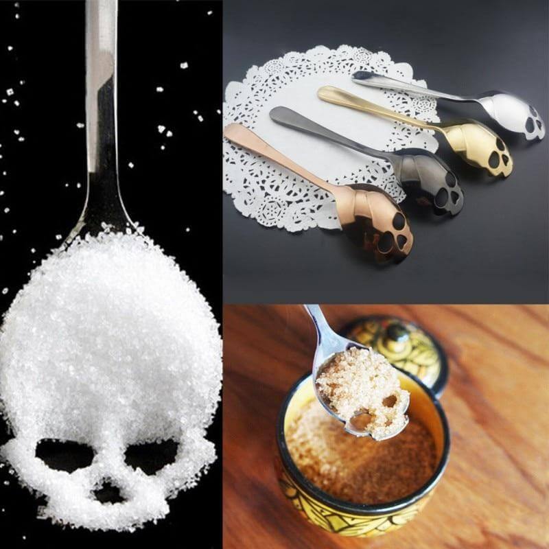 BowLift | Skull Shaped Stainless Steel Spoon