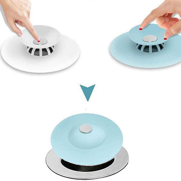BowLift | Sink and Tub Drain Stopper With Strainer