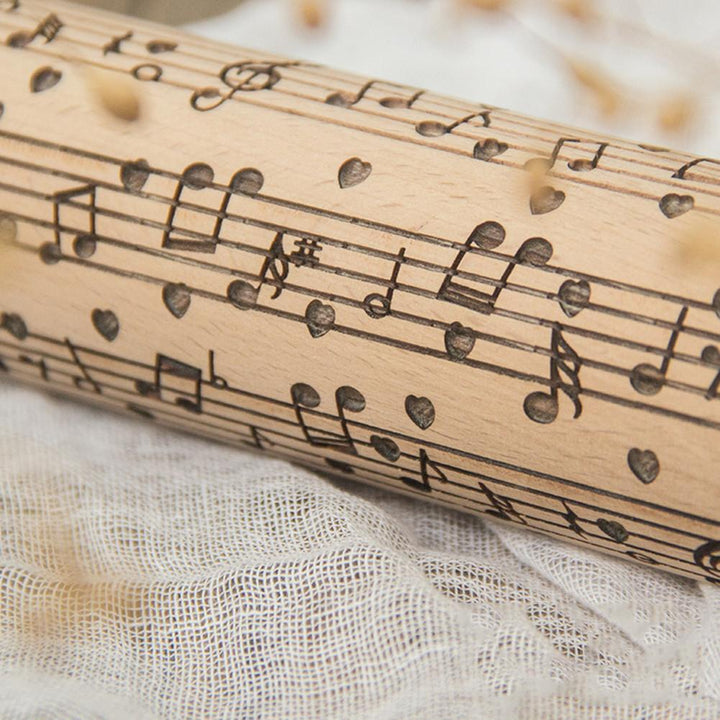 Musical Notes 3D Rolling Pin | Bowlift