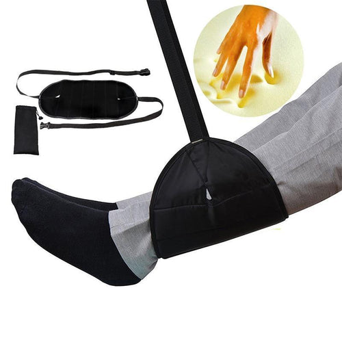 BowLift | Comfy Hanger Travel Leg Foot Rest for Airplanes