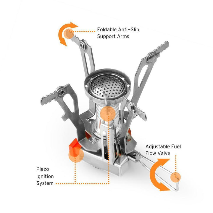 BowLift | Small Portable Camping Stove