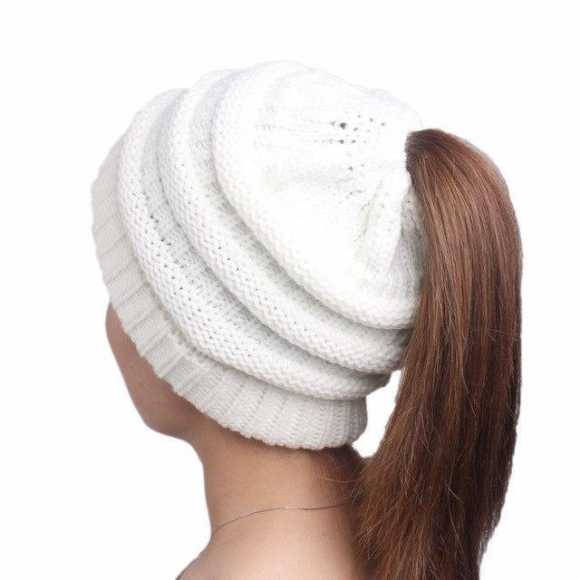 BowLift | Ponytail Beanie Hat for Women