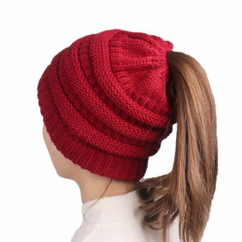 BowLift | Ponytail Beanie Hat for Women