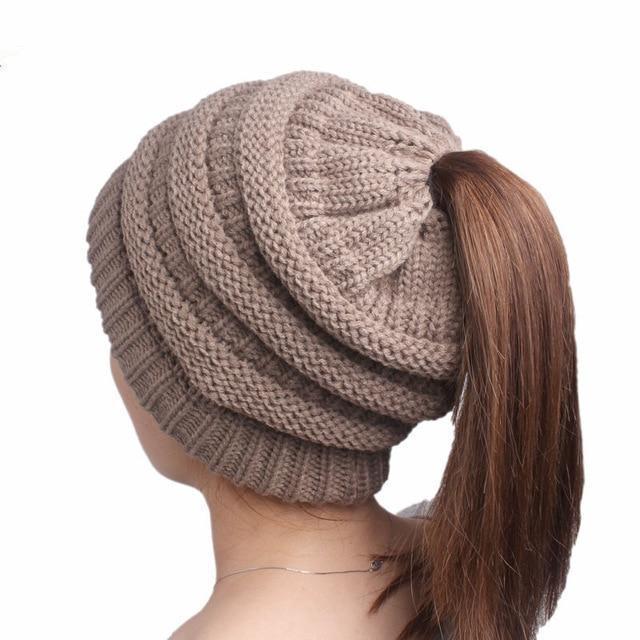 BowLift | Ponytail Beanie Hat for Women