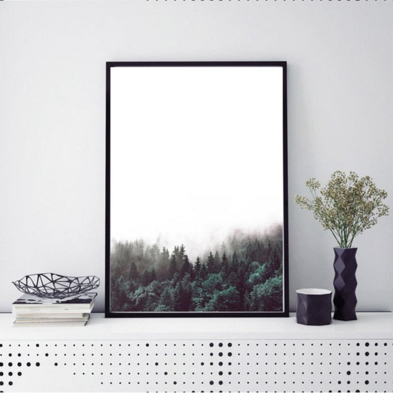 Chopin Writing Seaside Forest - Canvas Wall Art Painting | Bowlift