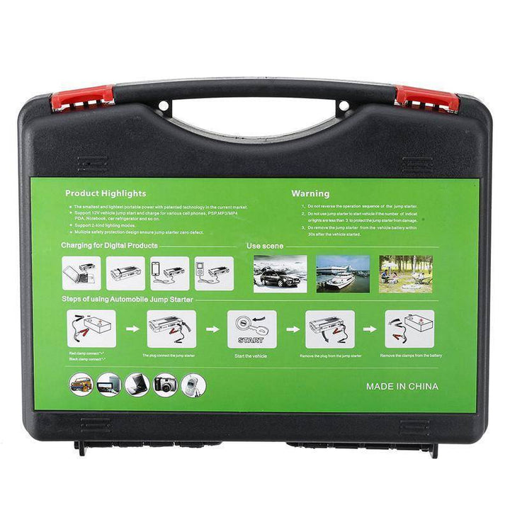 BowLift | 12 V Car Jump Starter Kit - Emergency Booster
