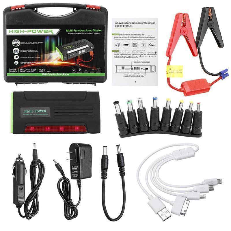 BowLift | 12 V Car Jump Starter Kit - Emergency Booster