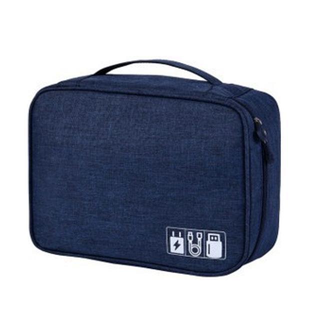 BowLift | Wobag New Polyester Mens Travel Electronic Accessories Travel Bag Organizer For Date Line SD Card USB Cable Digital Device Bag