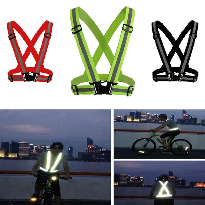 Reflective safety vest with snap closure | Bowlift