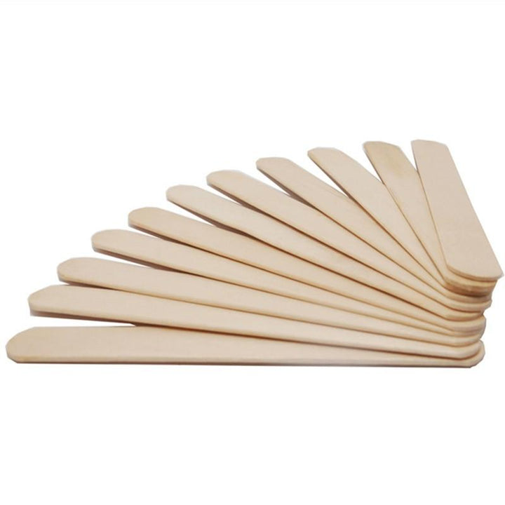 50 Pcs Wooden Wax Spatula | Bowlift