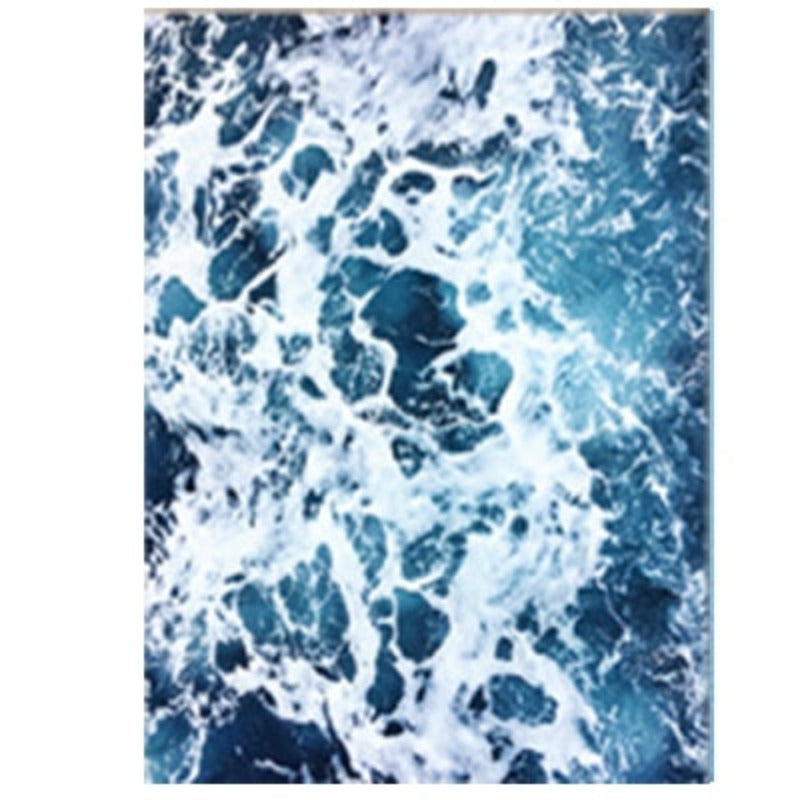 Flamingo In Seascape - Canvas Wall Art Painting | Bowlift