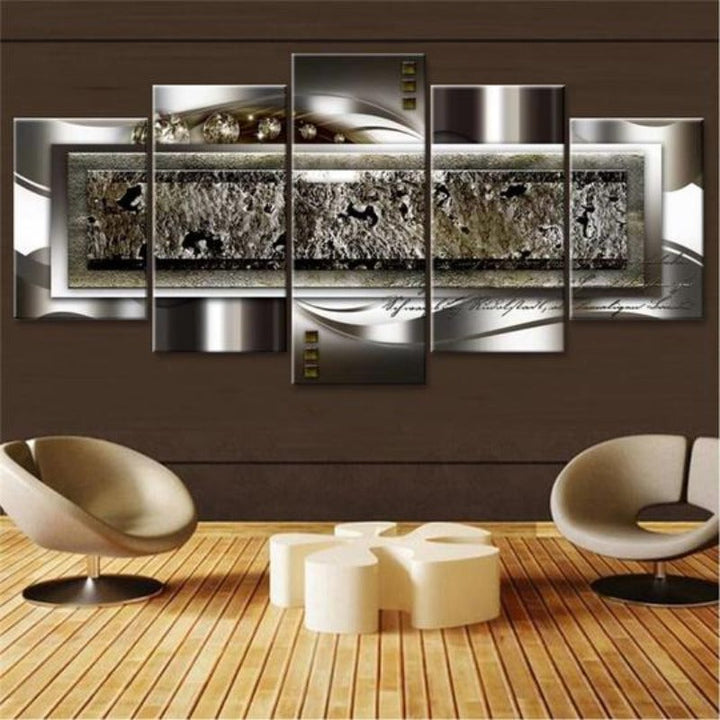 Metal Diamond - Canvas Wall Art Painting | Bowlift