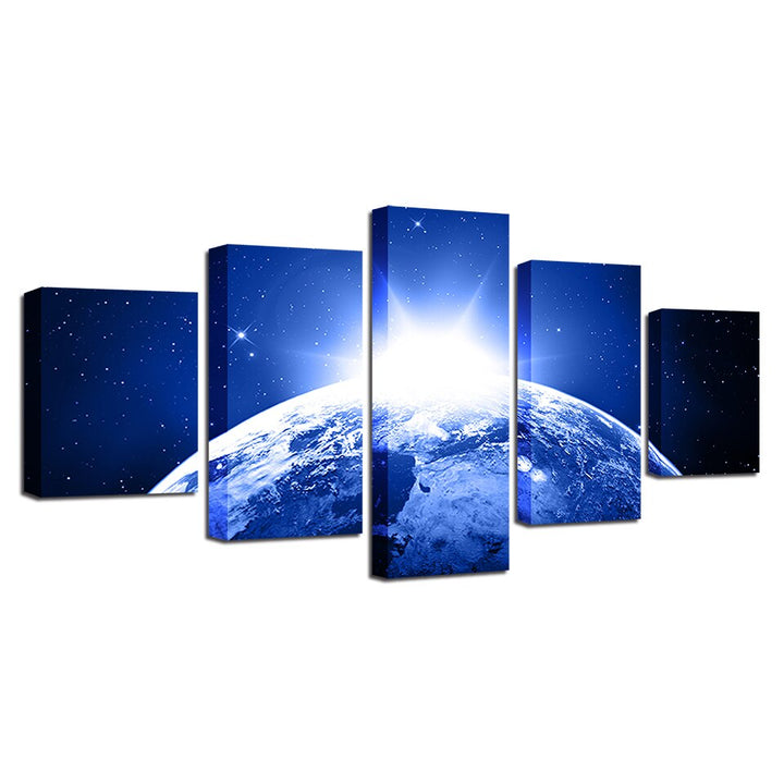 Earth Universe - Canvas Wall Art Painting | Bowlift