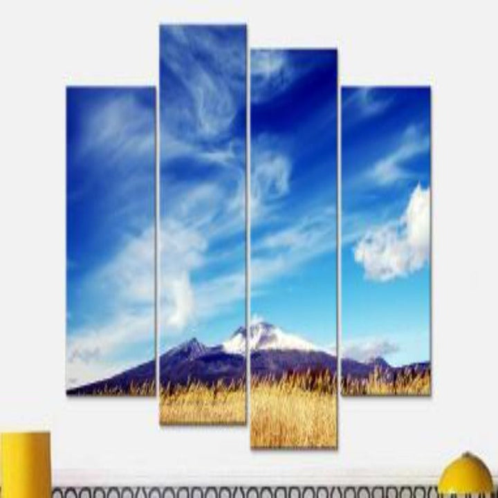 Snow Mountain - Canvas Wall Art Painting | Bowlift