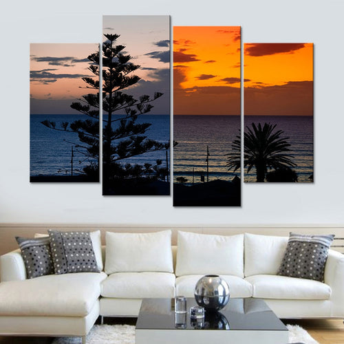Early Morning And Evening - Canvas Wall Art Painting | Bowlift
