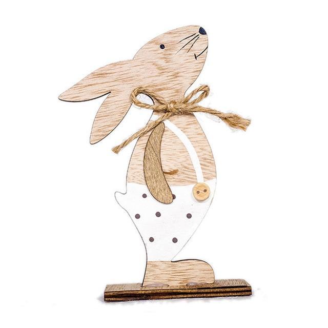 Wooden Easter Rabbit | Bowlift
