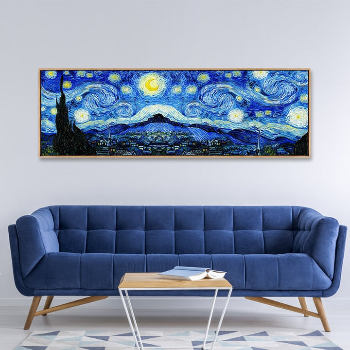 Van Gogh Abstract - Canvas Wall Art Painting | Bowlift