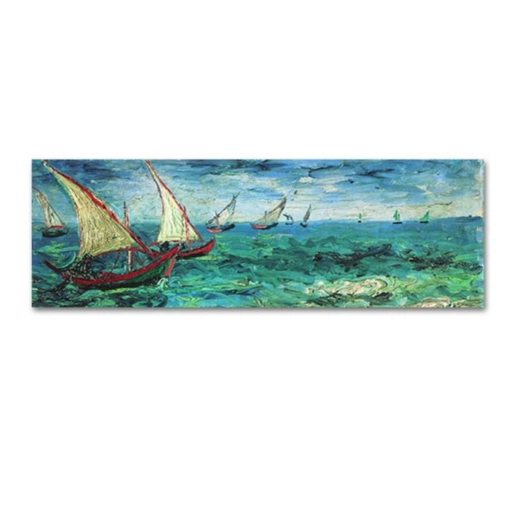 Van Gogh Abstract - Canvas Wall Art Painting | Bowlift