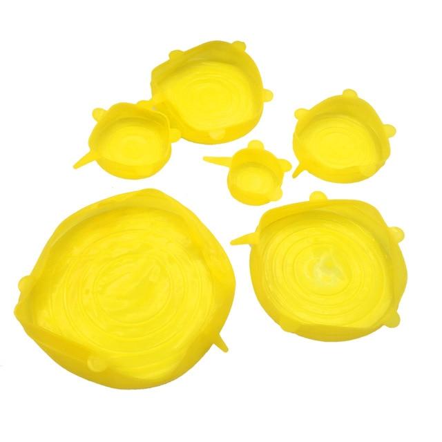 EcoLid - 6 Silicone Reusable Stretch Covers | Bowlift