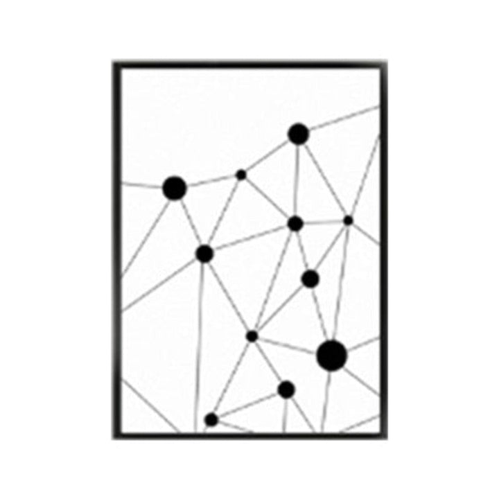 Love For Geometry - Canvas Wall Art Painting | Bowlift