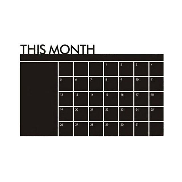 BowLift | Chalkboard Schedule Wall Sticker