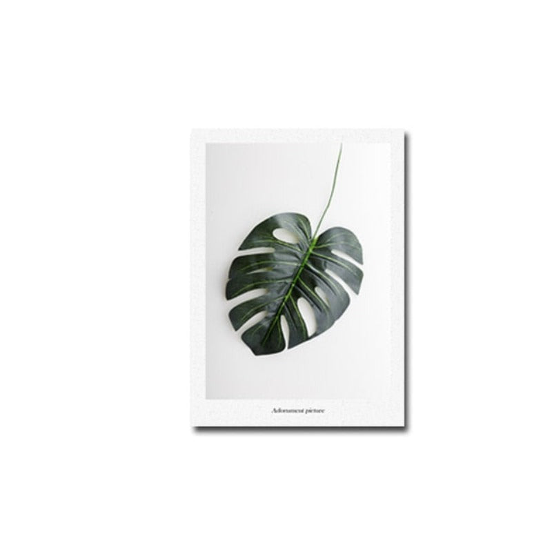 Green Leaves Life - Canvas Wall Art Painting | Bowlift