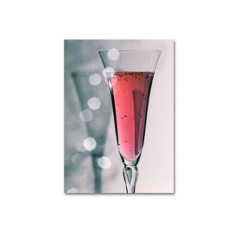 But First Wine Red Wine - Canvas Wall Art Painting | Bowlift