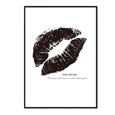 Love Heart Wine Prints Kitchen Posters - Canvas Wall Art Painting | Bowlift