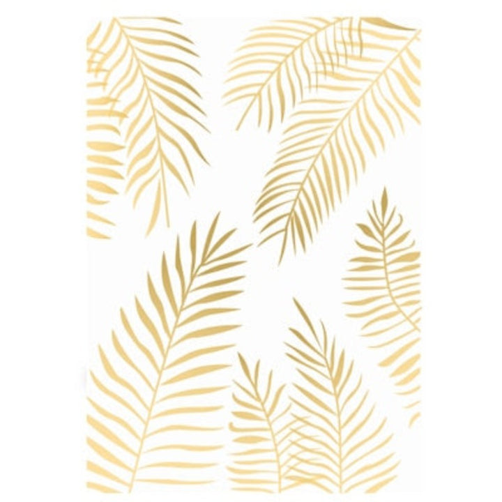 Geometric Leaves Pineapple - Canvas Wall Art Painting | Bowlift