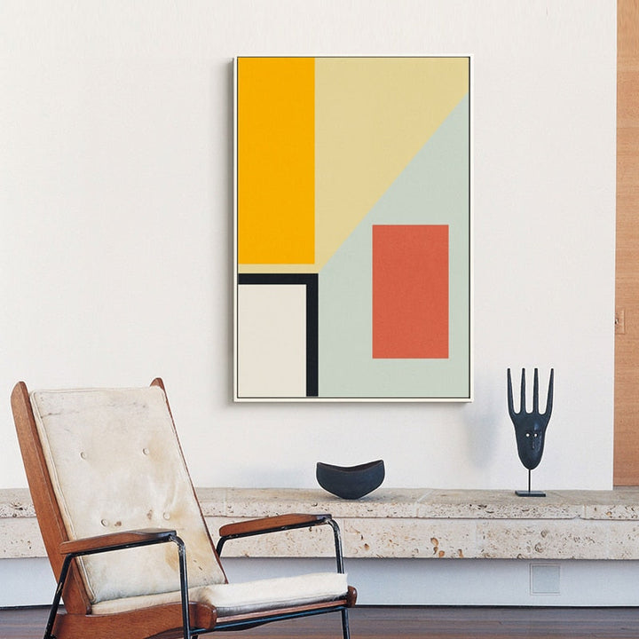 Geometric Prints - Canvas Wall Art Painting | Bowlift