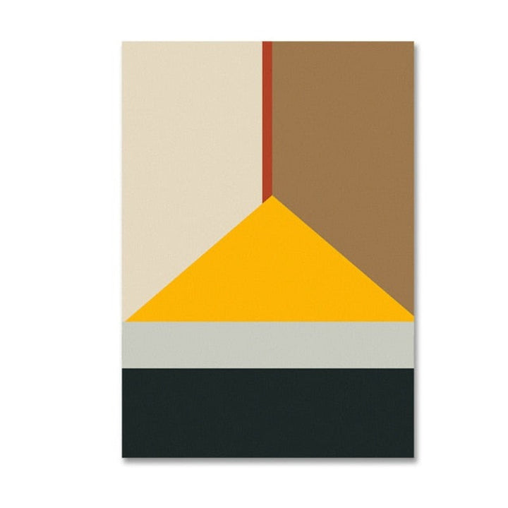 Geometric Prints - Canvas Wall Art Painting | Bowlift
