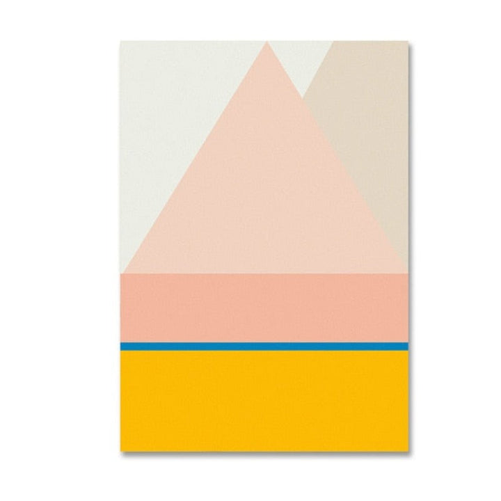 Geometric Prints - Canvas Wall Art Painting | Bowlift