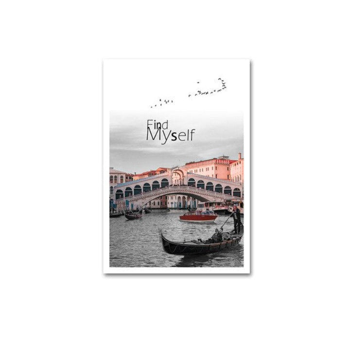 Find Myself - Canvas Wall Art Painting | Bowlift