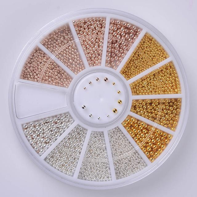Rhinestone Nail Art Beads | Bowlift