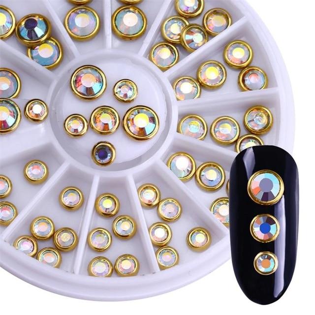 Rhinestone Nail Art Beads | Bowlift