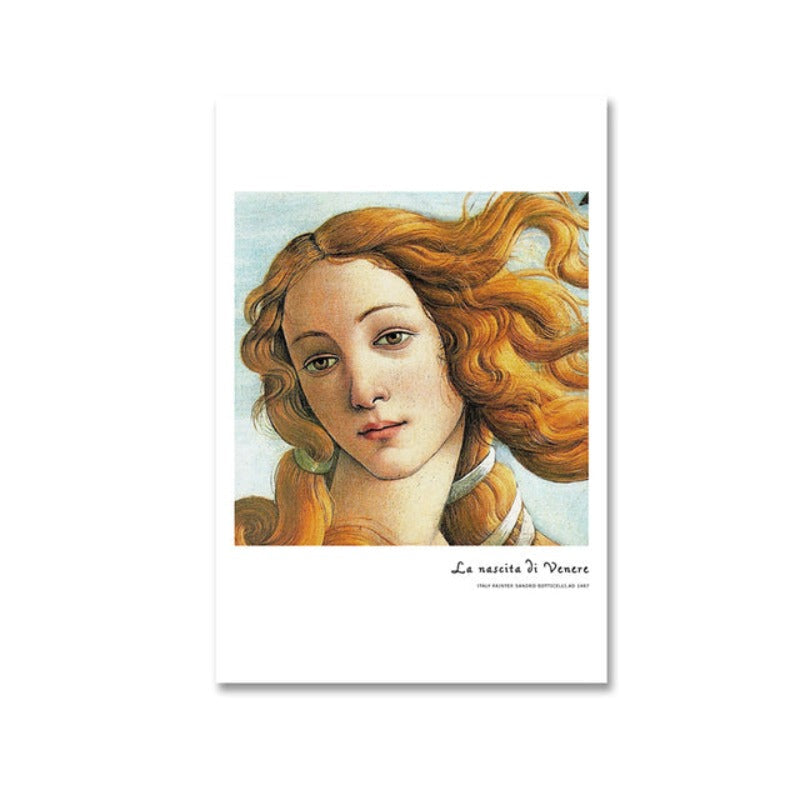 Scandinavia Vintage Figure Prints - Canvas Wall Art Painting | Bowlift