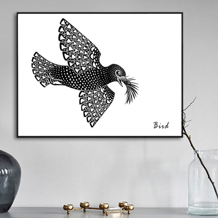 Pop Vintage Woman - Canvas Wall Art Painting | Bowlift