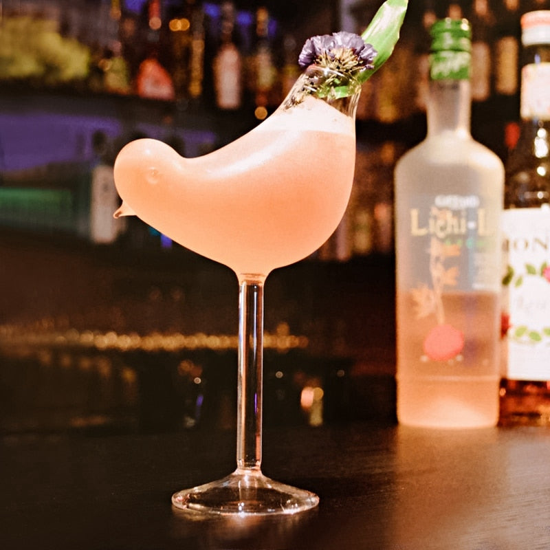 BowLift | Bird Shape Creative Cocktail Glass