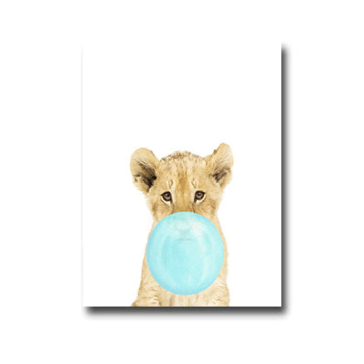 Lovely Nursery Wall Art - Canvas Wall Art Painting | Bowlift