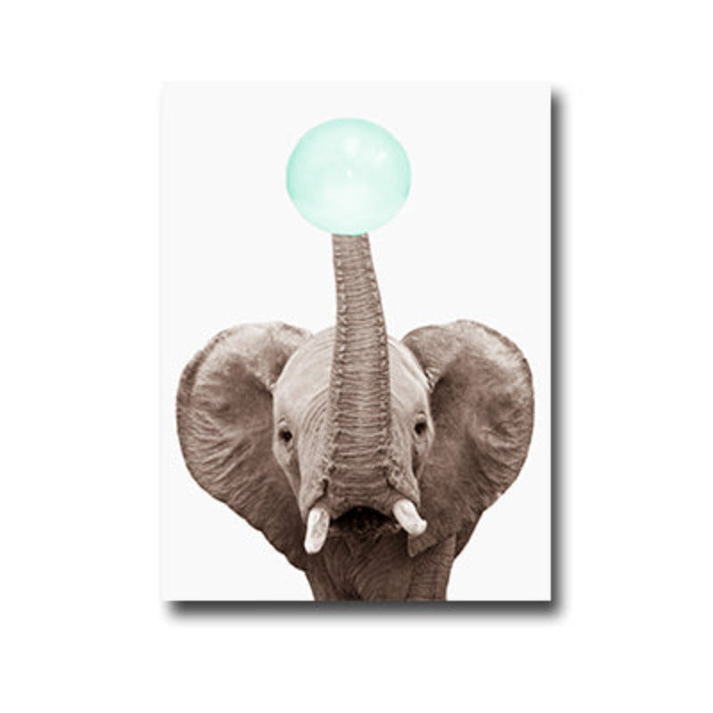 Lovely Nursery Wall Art - Canvas Wall Art Painting | Bowlift