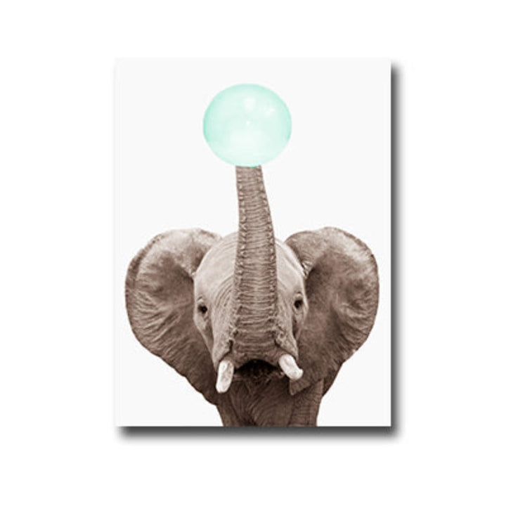 Lovely Nursery Wall Art - Canvas Wall Art Painting | Bowlift