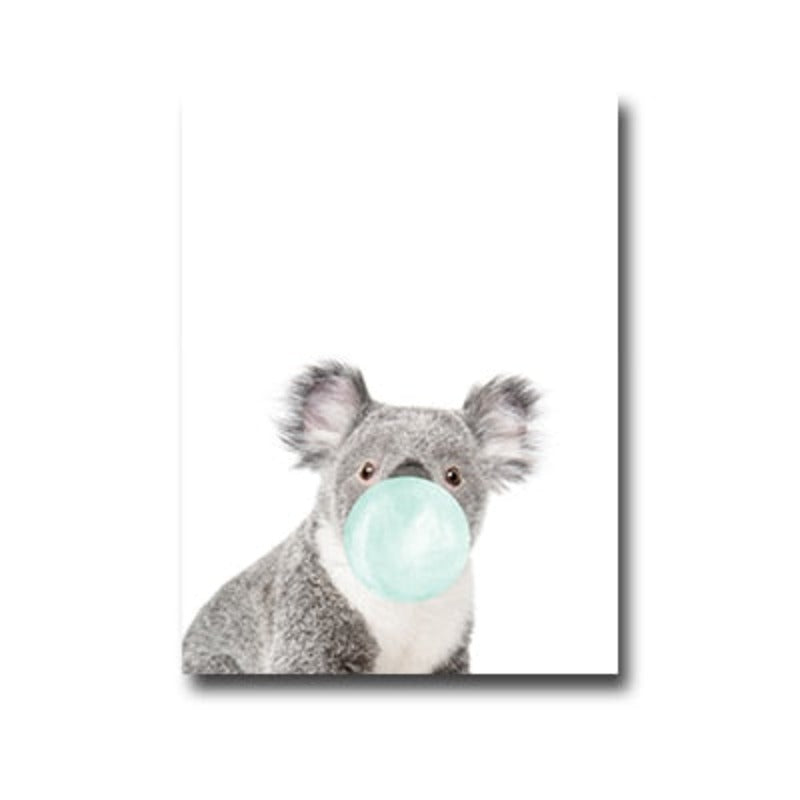 Lovely Nursery Wall Art - Canvas Wall Art Painting | Bowlift
