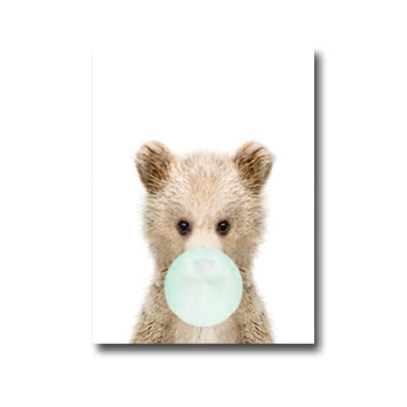 Lovely Nursery Wall Art - Canvas Wall Art Painting | Bowlift