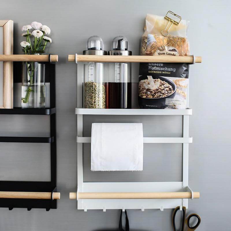Magnetic Smart Kitchen Rack Organizer | Bowlift